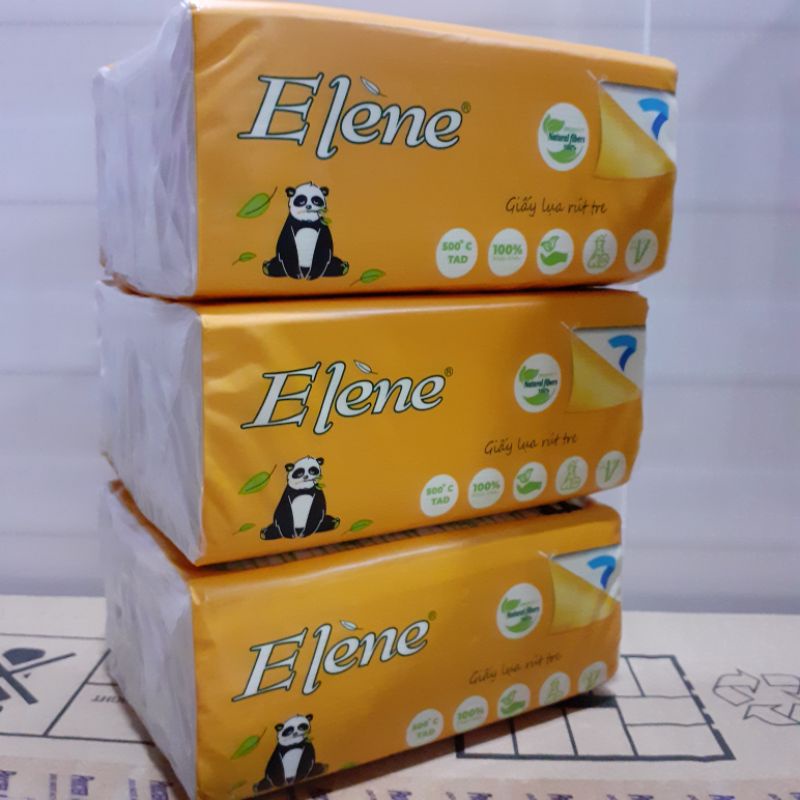 GIẤY LỤA RÚT TRE ELENE CAO CẤP BỊCH 100 TỜ