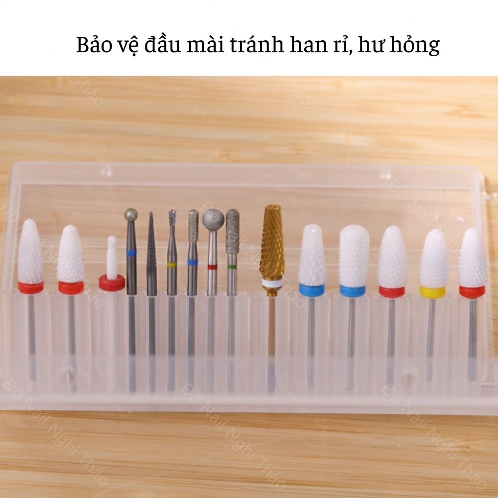 Hộp đựng đầu mài