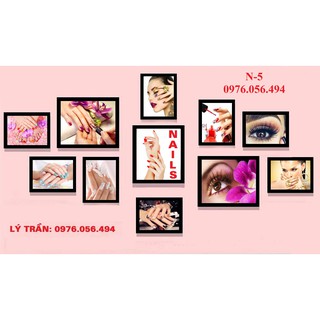 Bộ tranh Nail Mi N5,nail