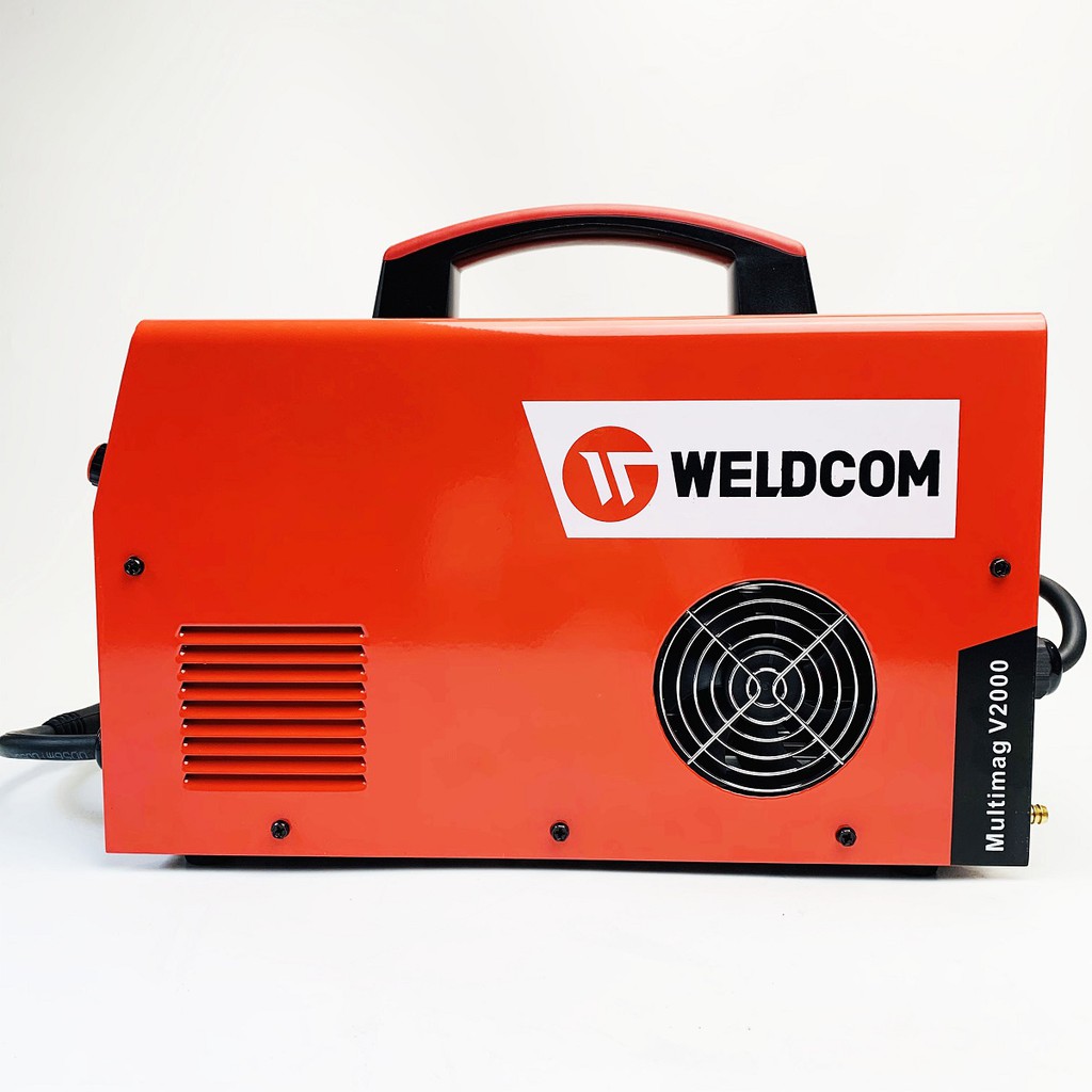 Máy hàn bán tự động Weldcom Multimag V2000 - Máy hàn MIG không dùng khí , 3 chức năng + tặng kính hàn điện tử