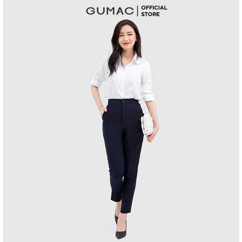 Quần tây nữ cơ bản thời trang GUMAC QB930 phong cách công sở thanh lịch - mẫu mới