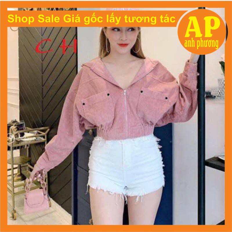 [ Mã FAMAYWA2 giảm 10K đơn 50K] áo khóa nhung tăm túi hộp đính cúc có ảnh thật sp | BigBuy360 - bigbuy360.vn