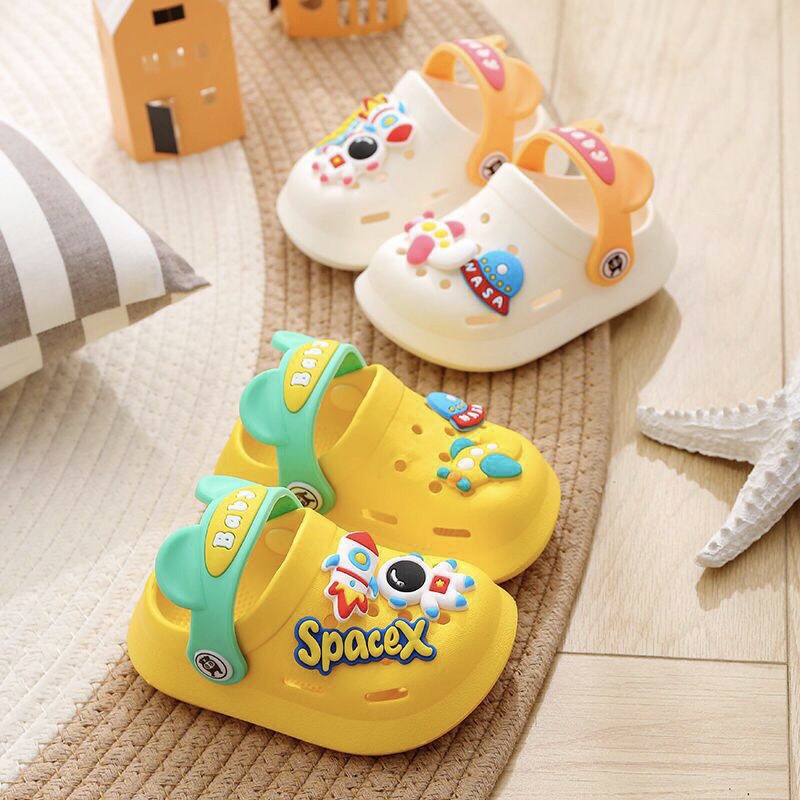 Sục crocs siêu nhẹ cho bé hàng quảng châu cao cấp mềm êm