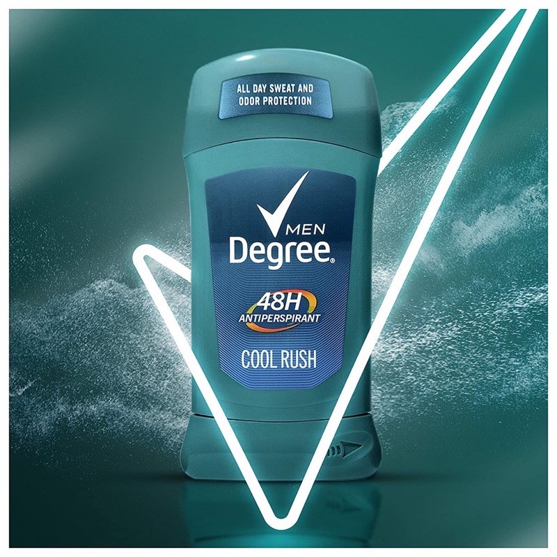 Combo 2 Lăn sáp khử mùi nam Degree Men Cool Rush 76g x 2 chai