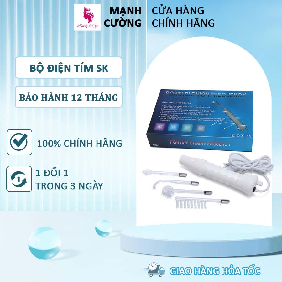 Máy Điện Tím Sát Khuẩn Cầm Tay