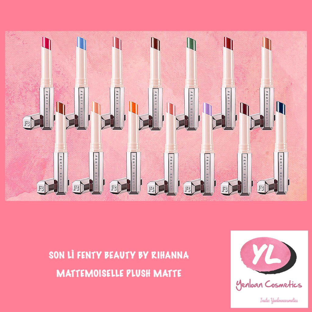 Son môi lì FENTY BEAUTY by Rihanna - Mattemoiselle Plush Matte