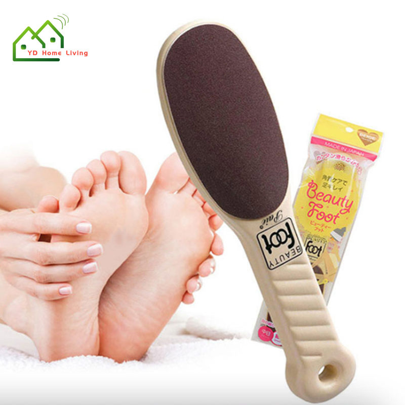 [Hàng mới về] Dụng cụ chà gót chân tẩy tế bào chết thiết kế hai mặt tiện lợi