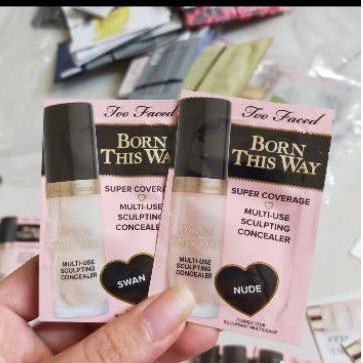 [BiLL US] Sample Che Khuyết Điểm Too Faced Born This Way Super Coverage Multi-Use Sculpting Concealer