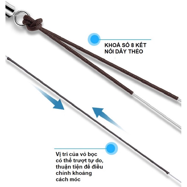 Dây Thẻo SĂN HÀNG UYÊN ƯƠNG chuyên săn trắm đen, trắm trăng, chép,....chống nổ trục, thích hợp câu đài