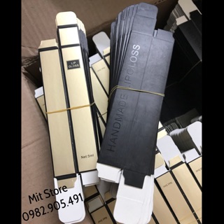 Vỏ hộp giấy đựng son handmade
