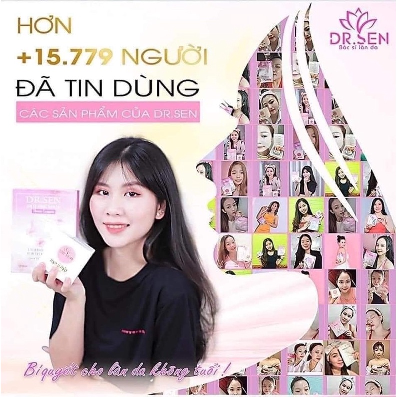 Mặt Nạ Dừa 3 lớp cấp ẩm ,mờ thâm ,sáng mịn Dr Sen -senspa-mẫu mới