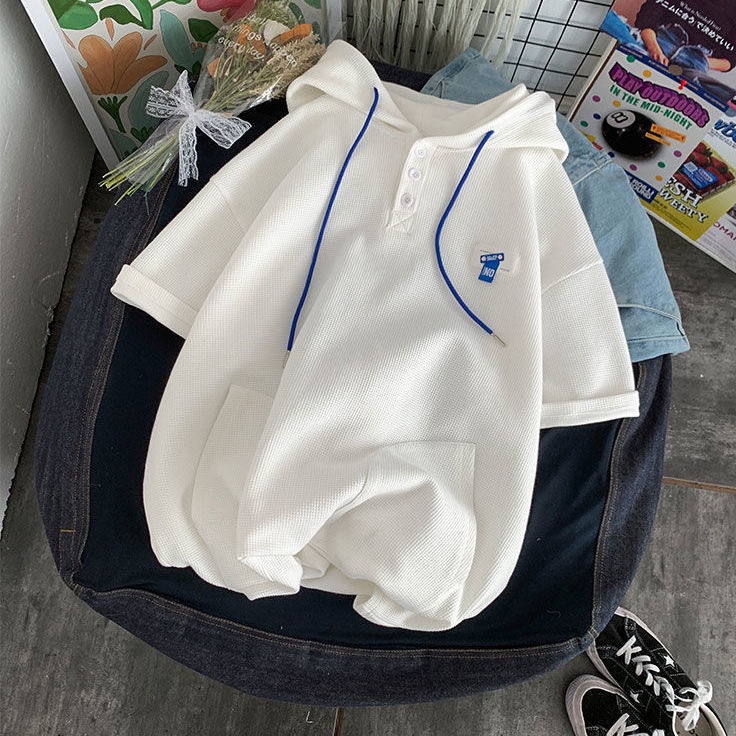 Jersey Áo Sơ Mi Xanh✳∏✲Áo Thun Ngắn Tay Thời Trang Mùa Hè Nhật Bản Dành Cho Nam