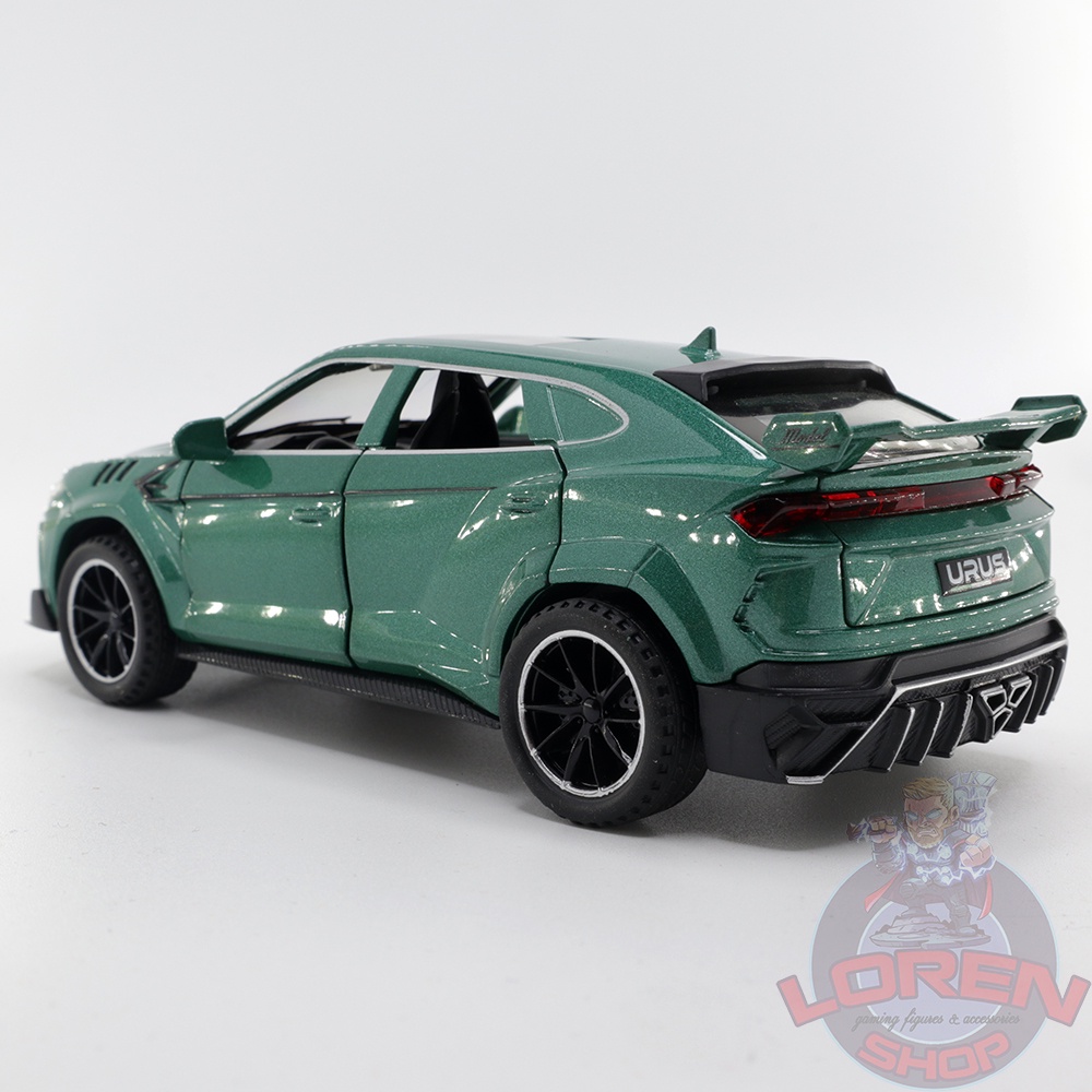 Mô hình ô tô kim loại Lamborghini Urus, siêu xe SUV đồ chơi tỷ lệ 1:32 có đèn còi lorenshop