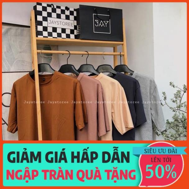 ÁO THUN TRƠN OVERSIZE UNISEX màu NÂU BÒ/NÂU/TAN/XÁM ❤️/Nam nữ unisex/FREESHIP 50K ❤️ new