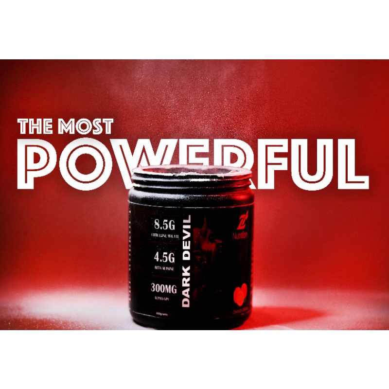 PRE WORKOUT TĂNG SỨC MẠNH TẬP LUYỆN , TẬP TRUNG , TỈNH TÁO DARK DEVIL - 30 LẦN DÙNG