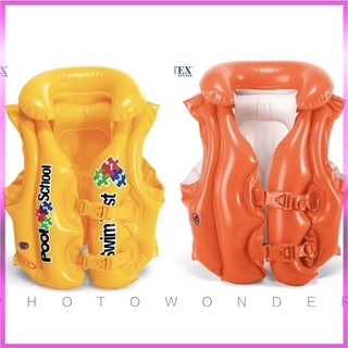 Phao bơi cho bé 3-6 tuổi,loại có cổ-chính hãng intex - ray sports