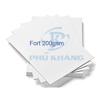 Giấy fort a4 - định lượng 200gsm