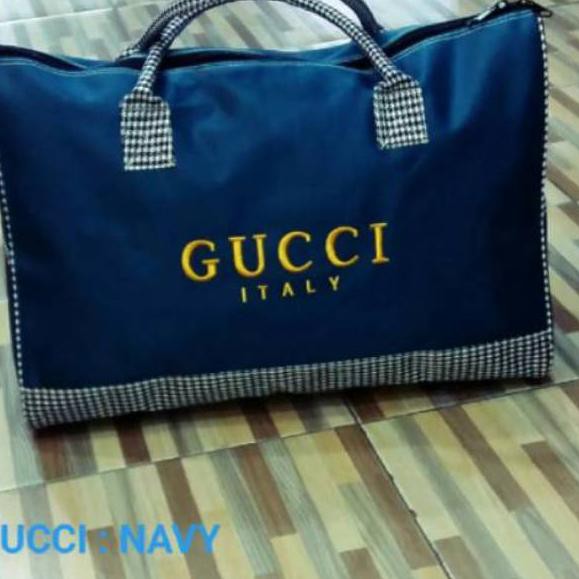 Gucci Túi Xách Du Lịch Cỡ Lớn Thời Trang Cho Nam Nữ