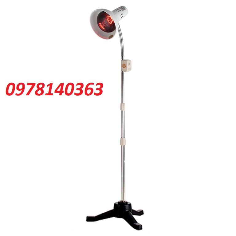trọn bộ đèn hồng ngoại chân cao bayoka 1m7 có bánh xe có điều chỉnh nhiệt độ