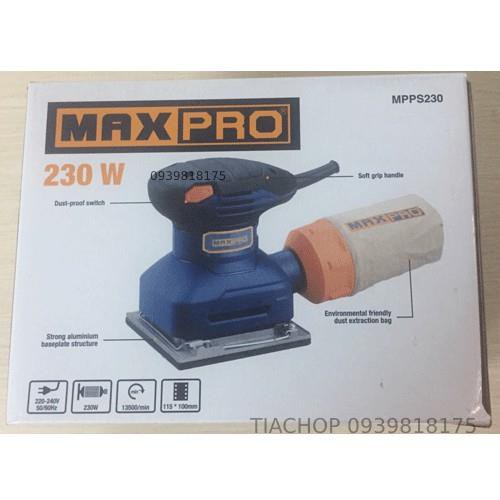 Máy chà nhám vuông Maxpro 230w