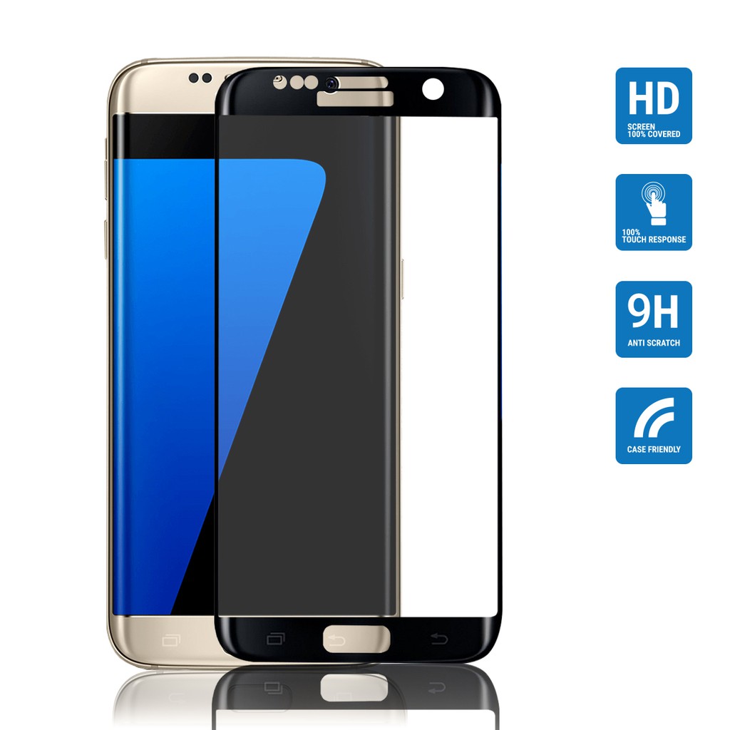 Miếng dán cường lực full viền Energizer cho Samsung Galaxy S7 Edge - ENHTTGCUS7E