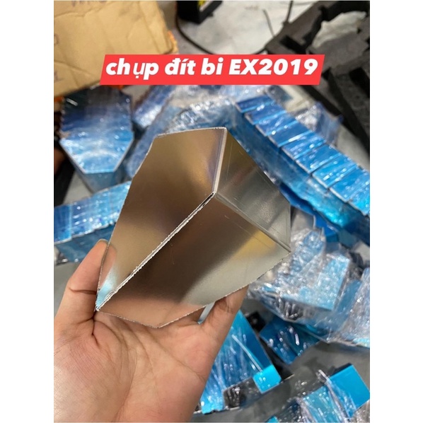 Chụp đít nhôm dùng chế bi Led cho EX 2019