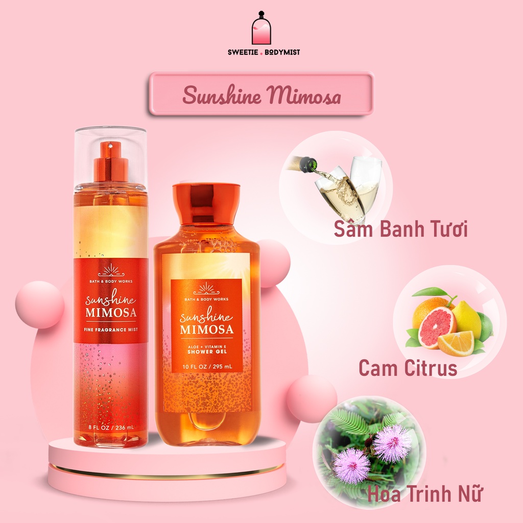 [Bodymist] Xịt Thơm Toàn Thân - Sunshine Mimosa