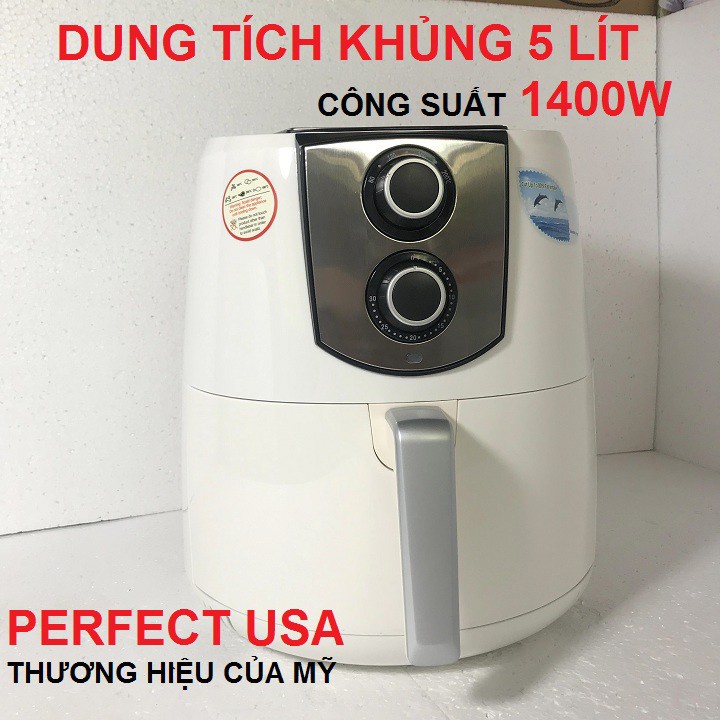 Nồi chiên không dầu perfect 5l -PF-768 - Hapos phân phối chính hãng