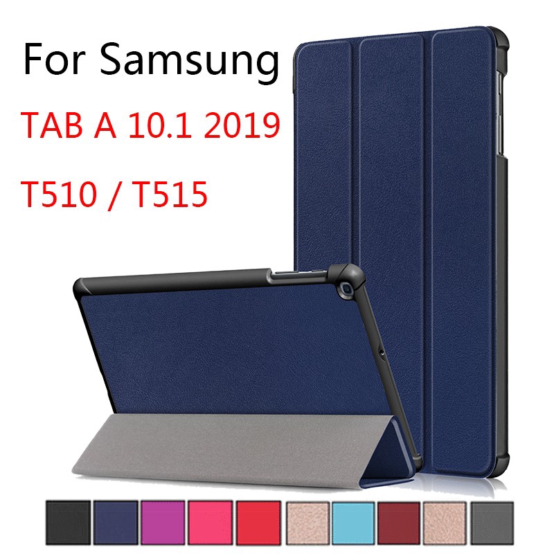 Bao da máy tính bảng PU kiểu nắp lật cho Samsung TAB A 10.1 2019 T510/T515 | BigBuy360 - bigbuy360.vn