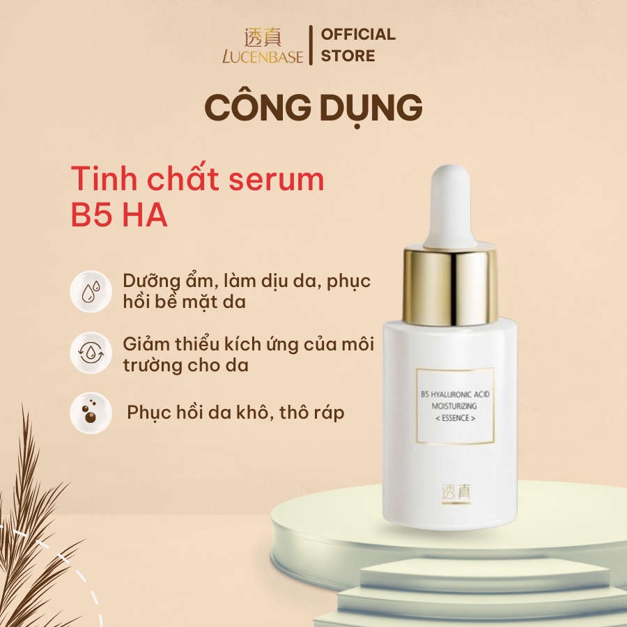 Tinh chất serum b5 LUCENBASE dưỡng trắng da 30ml