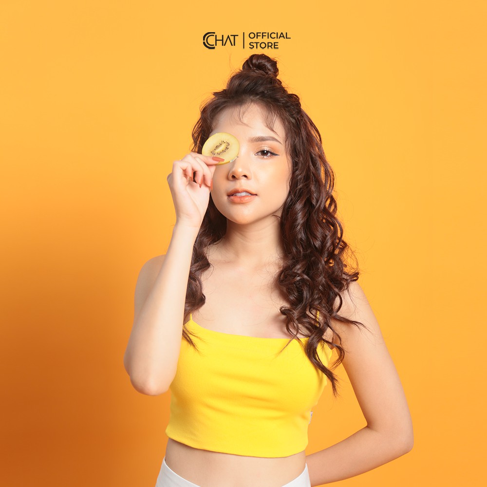 [Mã WABRWA8 giảm 15% đơn 99k] CCHAT Áo thun 2 dây ôm croptop | BigBuy360 - bigbuy360.vn