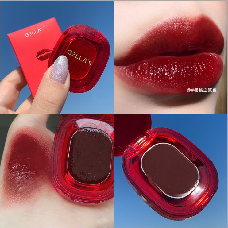 Son dưỡng môi trang điểm Gella's Pot Lip nhiều màu sắc tùy chọn dạng hũ tiện dụng | BigBuy360 - bigbuy360.vn