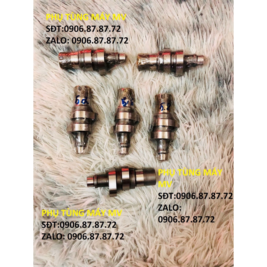 Cam độ đủ size 5.2/5.5/5.8li dành cho xe Wave S110/BLACK/RSX. Chuẩn máy CNC
