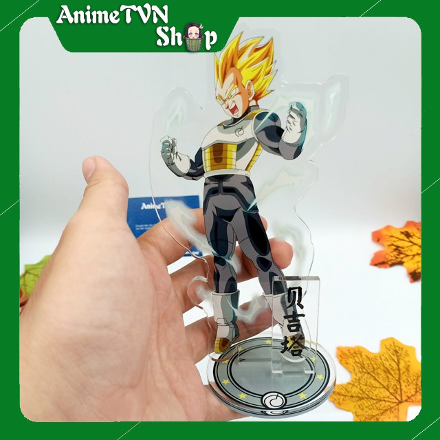 Tượng Mica Standee anime/manga Dragon Ball - Nhựa Cứng Acrylic In nhiều chi tiết sắc nét có bảng tên nhân vật