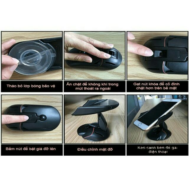 Kẹp điện thoại trên ô tô Magic Mouse hàng chuẩn | BigBuy360 - bigbuy360.vn