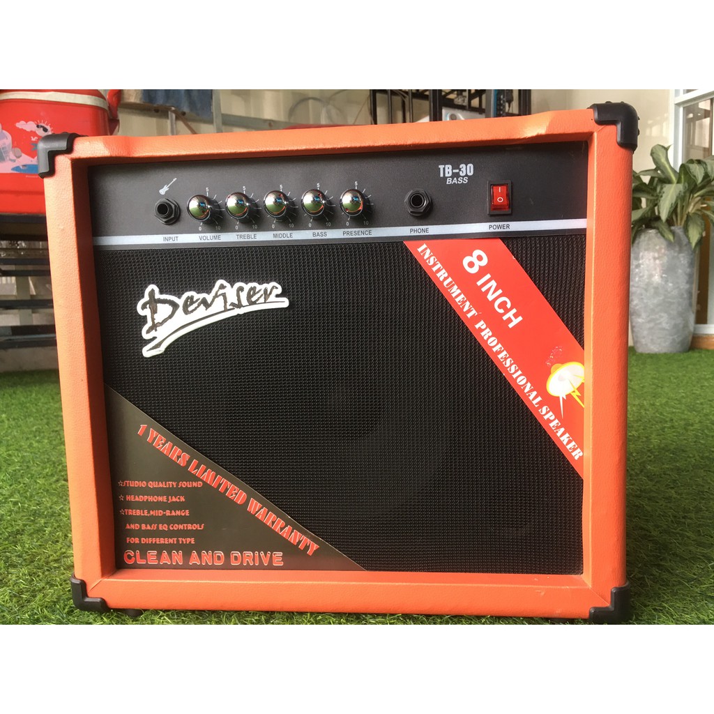 Ampli guitar điện bass Deviser TB-30