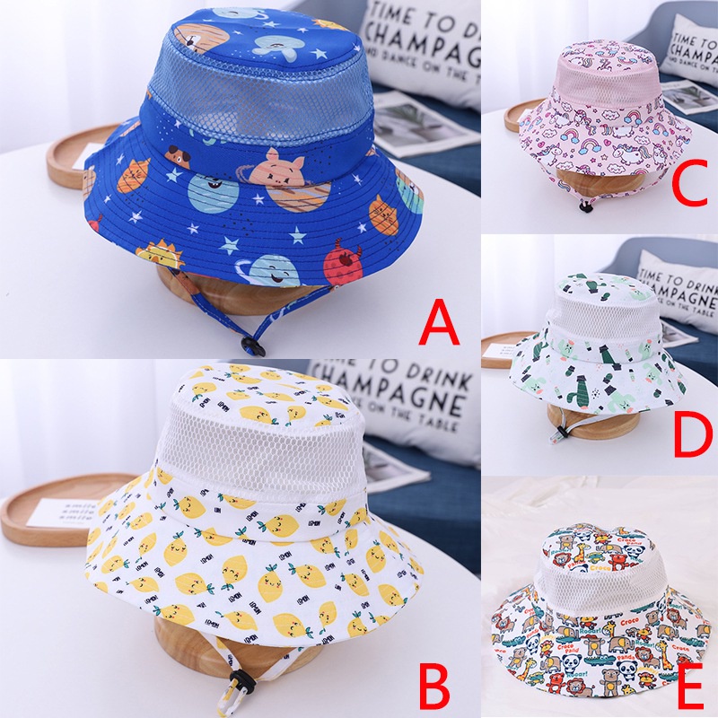 Mũ Tai Bèo Chống Nắng Thoáng Khí Thời Trang Cho Bé Gái