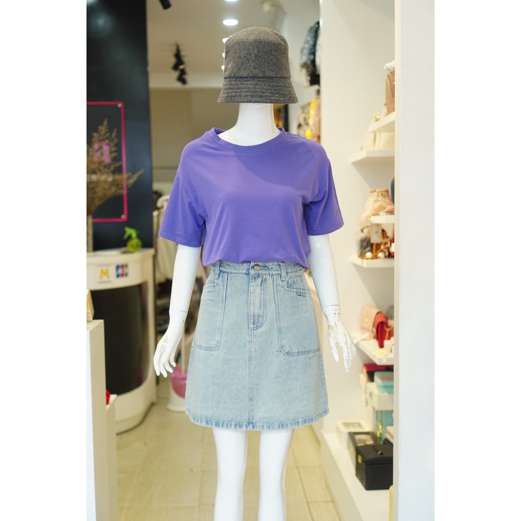 Áo Trơn Cotton Màu Mới 096 ( ảnh thật)