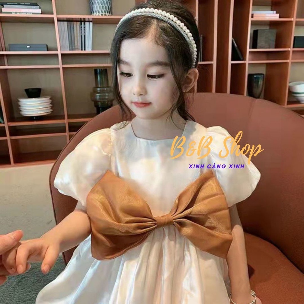 Đầm Công Chúa Thời Trang Cao Cấp -  Váy Tiểu Thư Cực Dễ Thương Dành Cho Các Bé Gái 2–8 Tuổi Bao Đổi Trả Có Quà Tằng Kèm