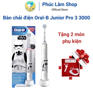 Bàn chải điện cho bé Oral B Pro 3 Junior cho bé từ 6 tuổi, Bàn chải điện bé trai và bé gái
