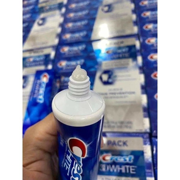 Kem đánh răng CREST 3D White Advanced Triple Whitening