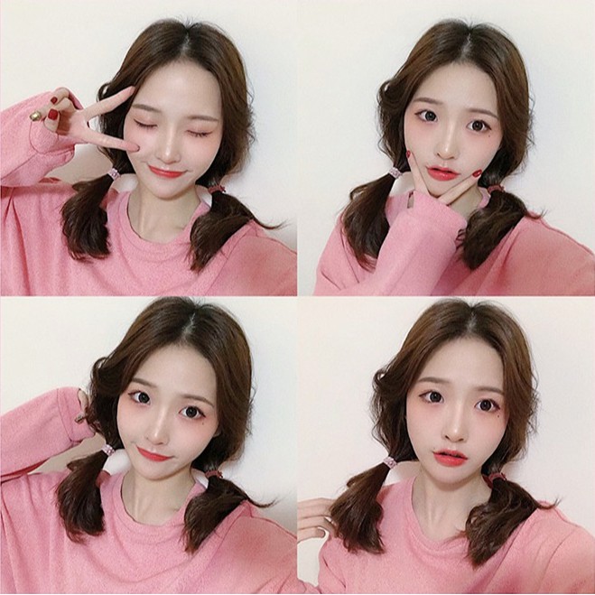 Dây Buộc Tóc Co Dãn Trang Trí Hoa Xinh Xắn Cho Nữ B507