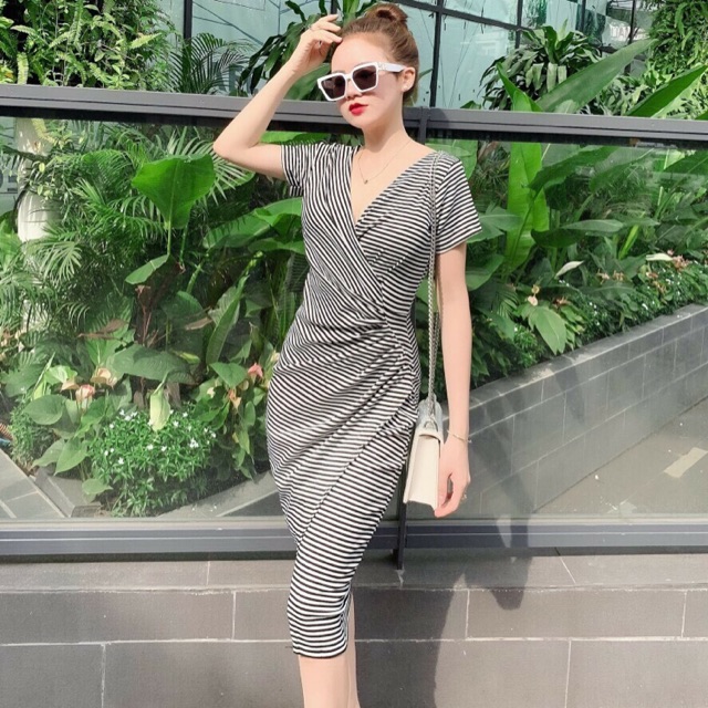 Váy rúm eo nữ