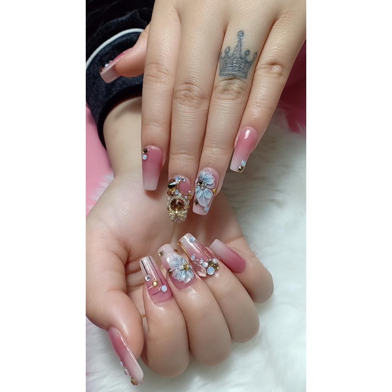 Hoa bột nail ( hoa tay )