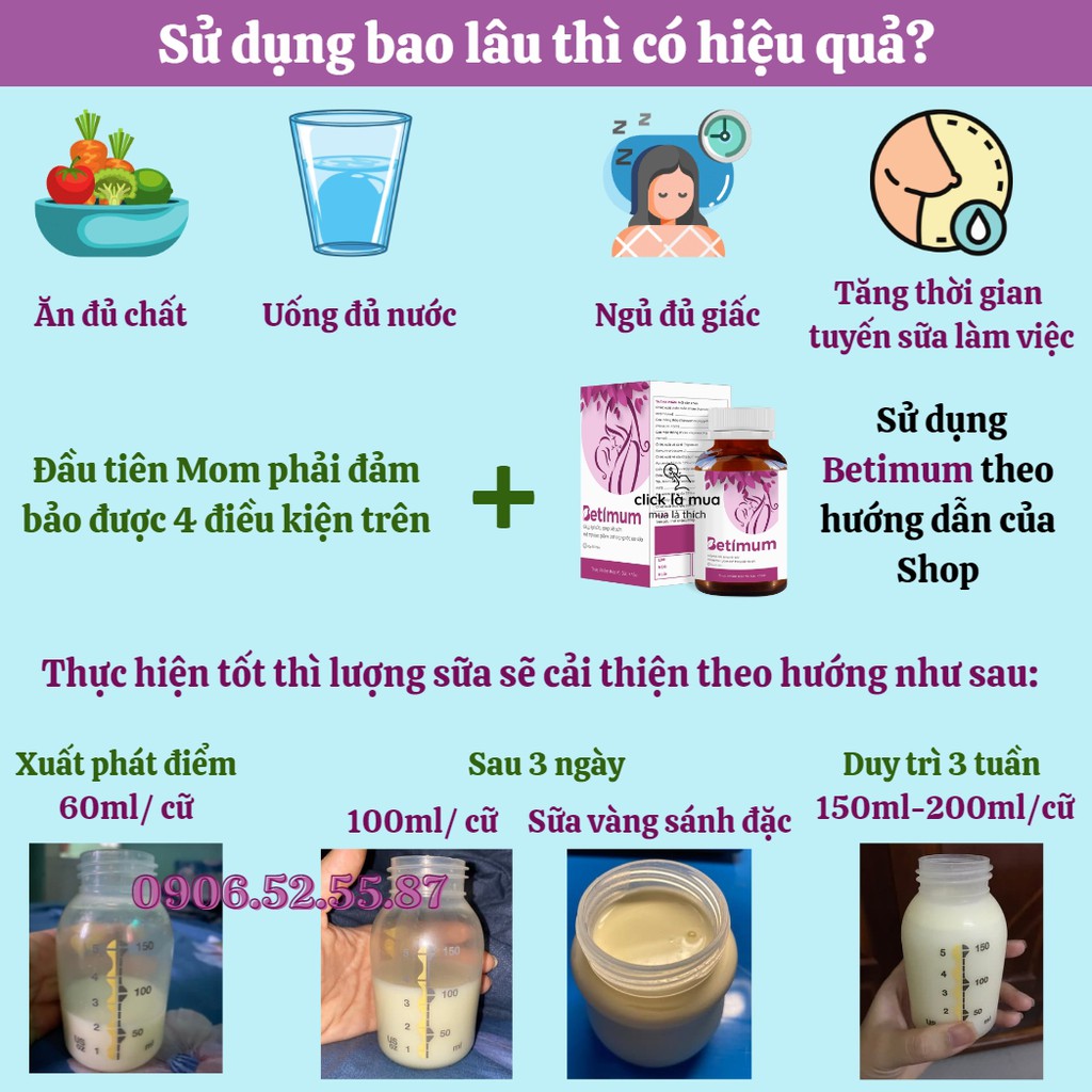 Lợi Sữa Betimum Shop Mami Mon Viên Uống Cốm Ngũ Cốc Lợi Sữa Cỏ Cà Ri Fenugreek