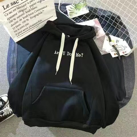 Áo Hoodie Tay Dài Phong Cách Ulzzang Hàn Quốc Chất Nỉ Bông Dày | BigBuy360 - bigbuy360.vn