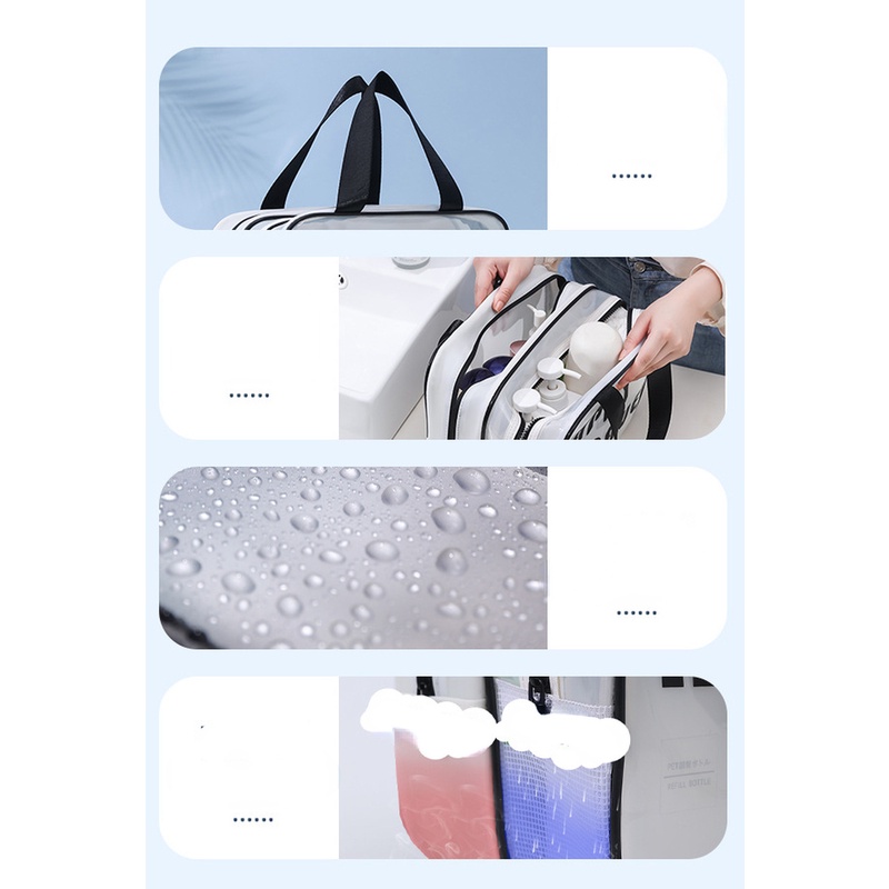 Túi Đựng Đồ Đi Bơi Chống Thấm Nước Có Ngăn Khô Và Ướt Tiện Dụng Mang Đi Du Lịch