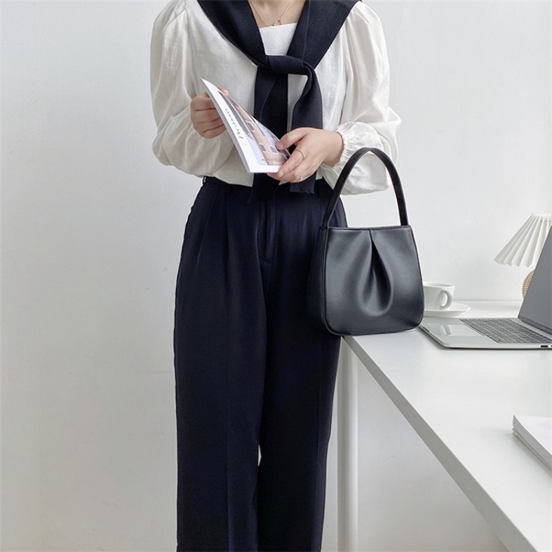 Túi xách nữ cầm tay da cao cấp, thời trang, phong cách Hàn Quốc - Lynha Studio
