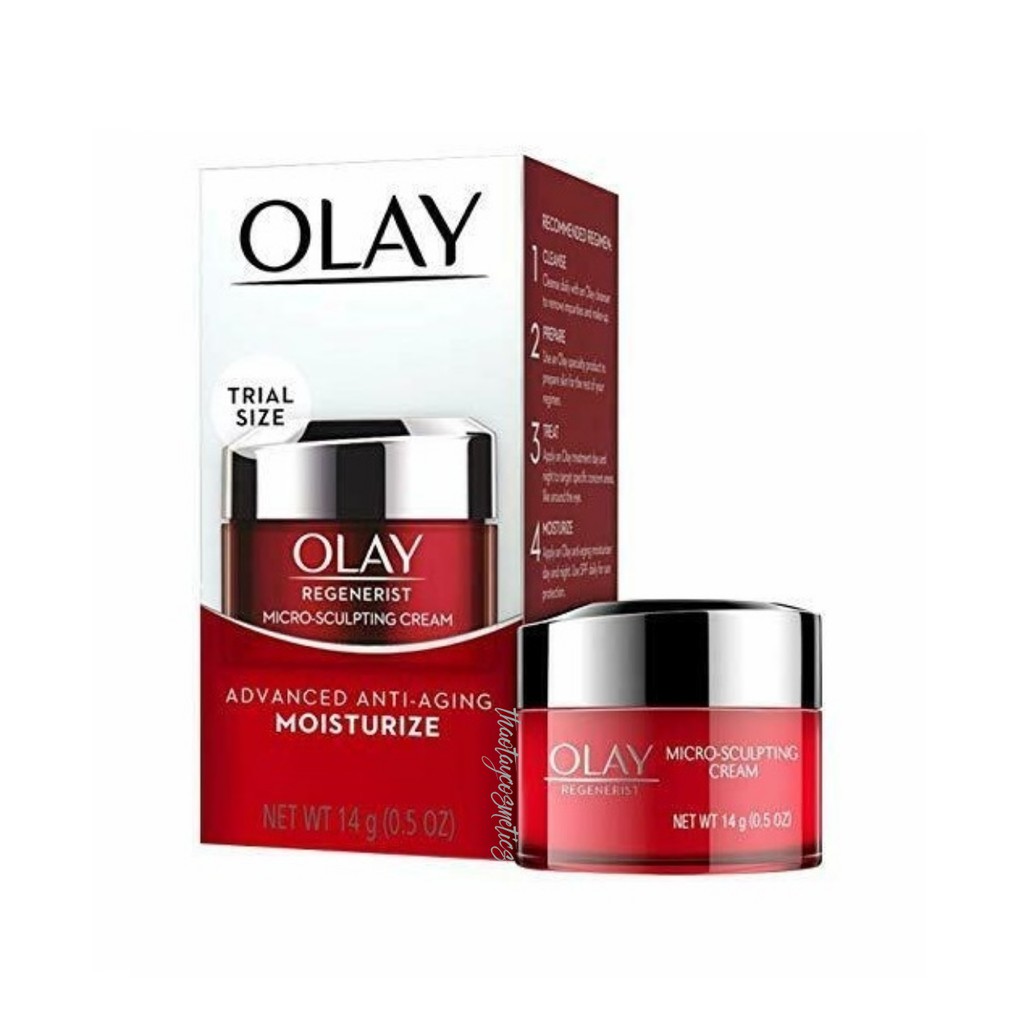 Kem dưỡng ẩm chống lão hóa Olay Regenerist Micro-Sculpting Cream Face Moisturizer (14g)