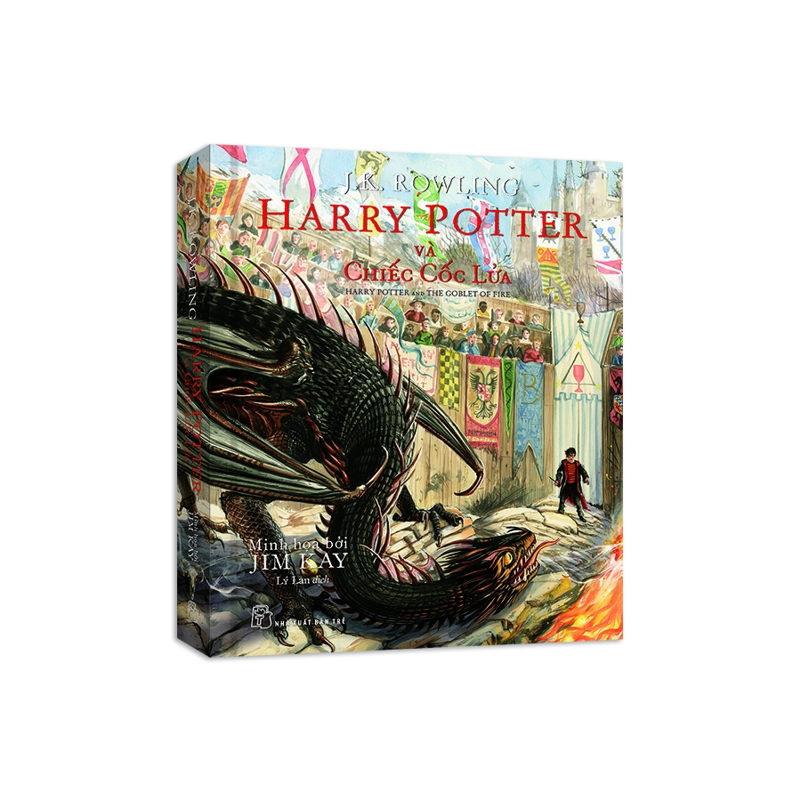 Sách - Harry Potter Và Chiếc Cốc Lửa - Bản Đặc Biệt Có Tranh Minh Họa Màu